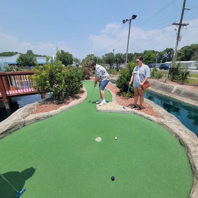 Shipwreck Point Golf mini golf course in Surf City, North Carolina