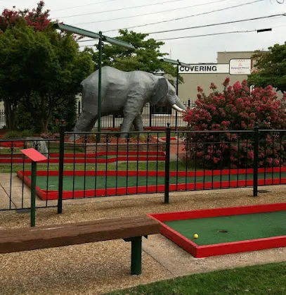 Adventure Landing Winston-Salem mini golf course in Winston-Salem, North Carolina
