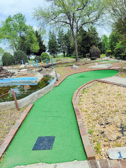 Smiley's Golf and Learning Center mini golf course in Winston-Salem, North Carolina