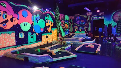 The Putt District mini golf course in Minot, North Dakota