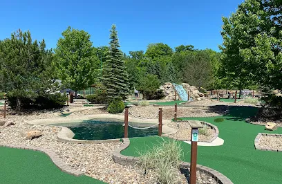 The Golf Dome mini golf course in Chagrin Falls, Ohio