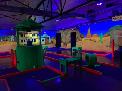 Miner 49er Blacklight Mini Golf mini golf course in Columbus, Ohio