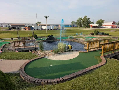 Anchored Sports Outdoor mini golf course in Findlay, Ohio