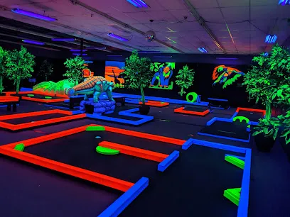 Glow Putt LLC mini golf course in Gahanna, Ohio