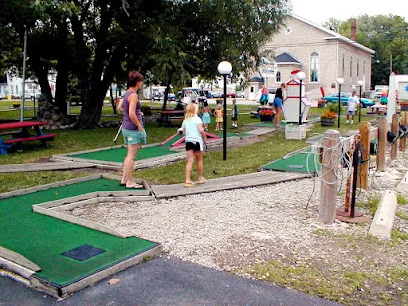 Caddy Shack Square mini golf course in Kelleys Island, Ohio