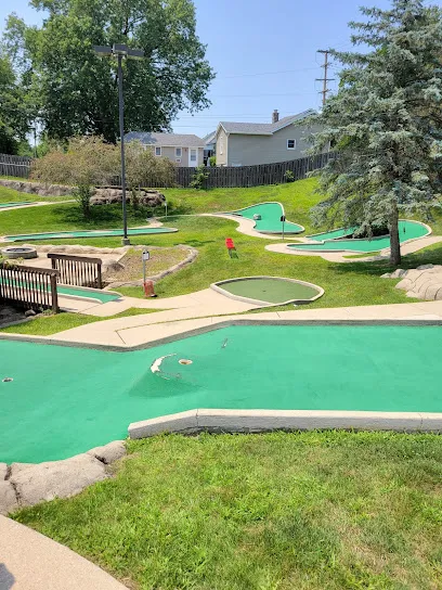 Infield, llc mini golf course in Lexington, Ohio