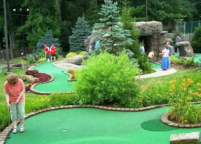 Adventure Golf at Rempel's Grove mini golf course in Logan, Ohio