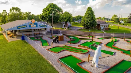 Baylor Beach Park; Water Park & Campground mini golf course in Navarre, Ohio
