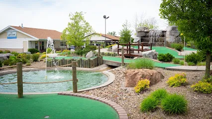 Golfland at Victory Park mini golf course in North Ridgeville, Ohio