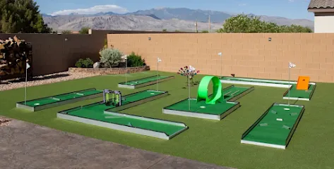 Game Craze Party & Event Rentals mini golf course in Norton, Ohio