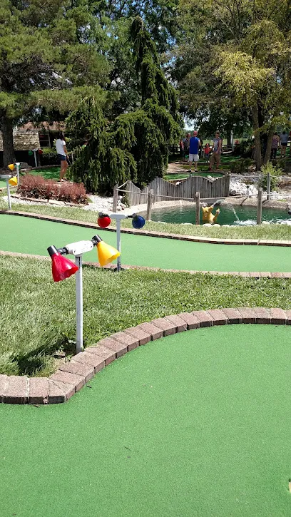Udders & Putters mini golf course in Yellow Springs, Ohio