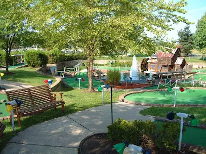 Young's Jersey Dairy mini golf course in Yellow Springs, Ohio