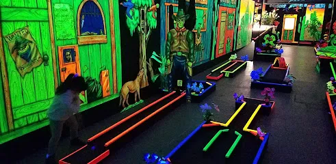 Perry's Glo Putt mini golf course in Zanesville, Ohio