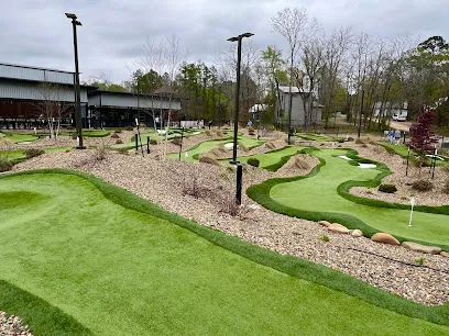 Chili Dippers Golf Club mini golf course in Broken Bow, Oklahoma