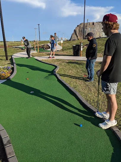 Jungle Ice Fun Zone mini golf course in Chickasha, Oklahoma