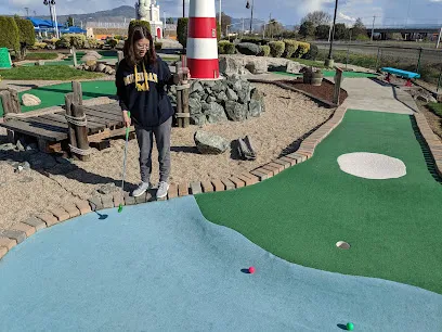 Rogue Valley Family Fun Center LLC mini golf course in Central Point, Oregon
