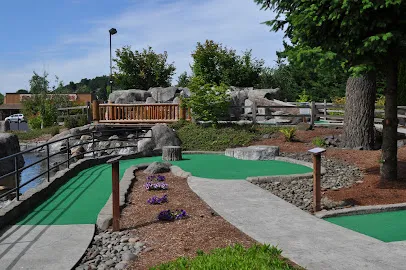Camp Putt Adventure Golf Park mini golf course in Eugene, Oregon