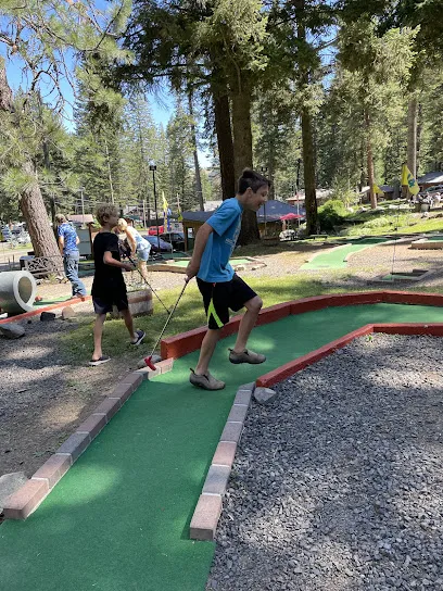 Mt. Pines Adventure Golf mini golf course in Joseph, Oregon