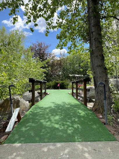 Riverside Greens mini golf course in La Grande, Oregon