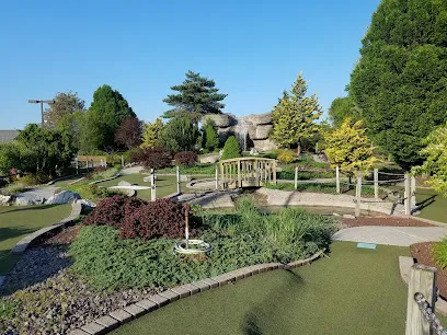 George's Oasis Restaurant mini golf course in Allentown, Pennsylvania