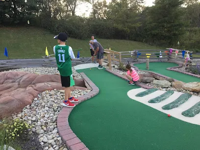 Pine Creek Putt Putt mini golf course in Allison Park, Pennsylvania