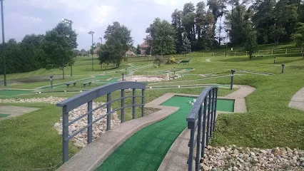 The Practice Golf Center mini golf course in Clairton, Pennsylvania