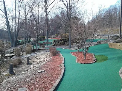 Lahey Family Fun Park mini golf course in Clarks Summit, Pennsylvania
