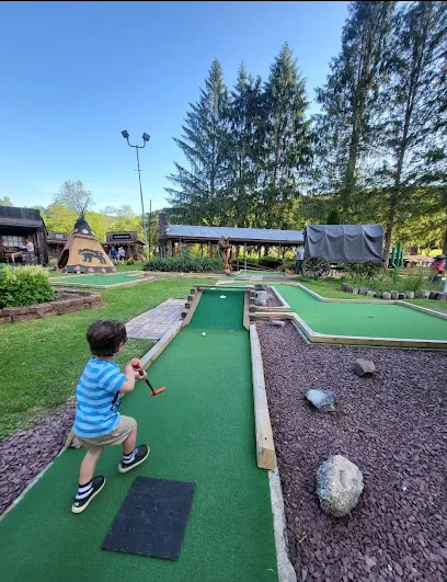 Gary's Family Resort mini golf course in Coudersport, Pennsylvania