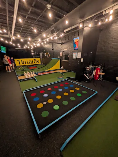 Hazards Mini Golf Social Pub mini golf course in Erie, Pennsylvania