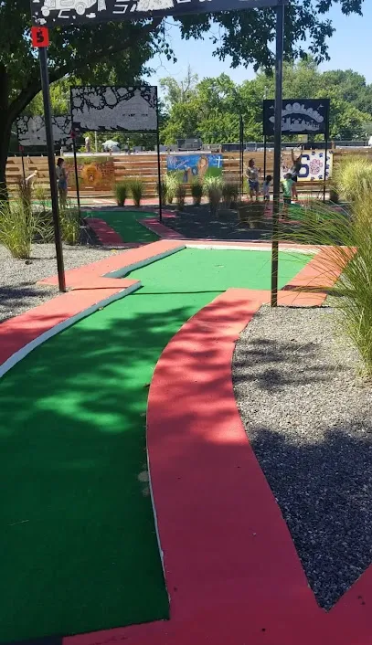 DelcoLand mini golf course in Folsom, Pennsylvania