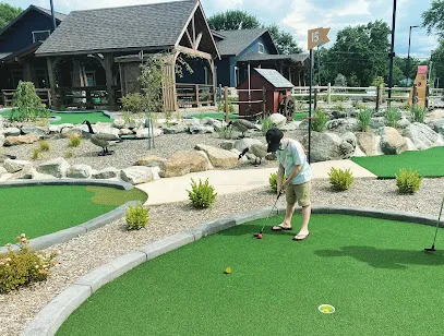 Mountain View Family Drive-In mini golf course in Nazareth, Pennsylvania