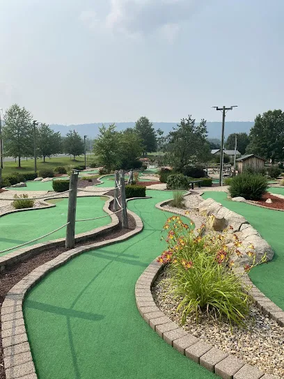 Bear Rock Junction mini golf course in New Tripoli, Pennsylvania