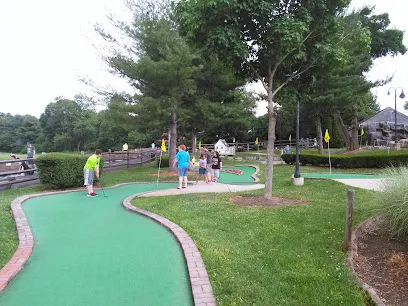 Burholme Family Fun Center mini golf course in Philadelphia, Pennsylvania
