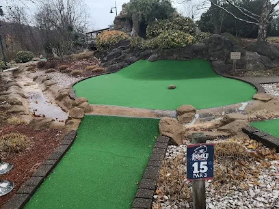 RMU Island Rapids Outdoor Miniature Golf mini golf course in Pittsburgh, Pennsylvania