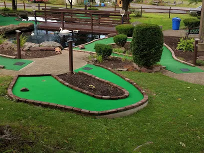 Valley Scoops and More mini golf course in Sugarloaf, Pennsylvania