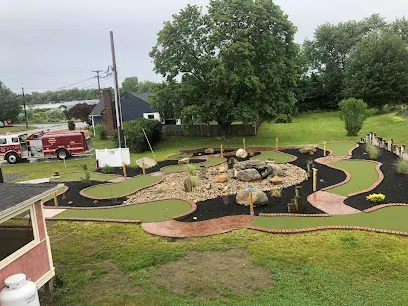 Warren Family Fun Center mini golf course in Warren, Rhode Island