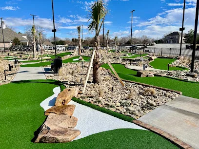 The Club At Brookstone mini golf course in Anderson, South Carolina