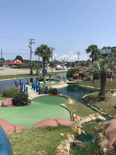 Inlet Adventure mini golf course in Murrells Inlet, South Carolina