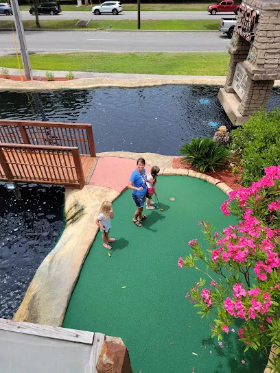 Cancun Lagoon Adventure Golf mini golf course in Myrtle Beach, South Carolina