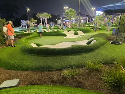 PopStroke mini golf course in Myrtle Beach, South Carolina