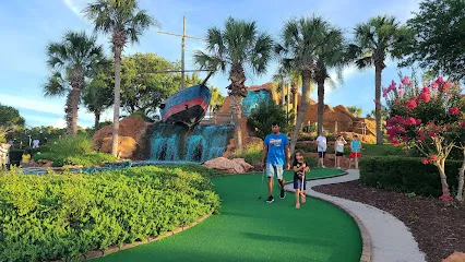 Shipwreck Island Adventure Golf mini golf course in Myrtle Beach, South Carolina