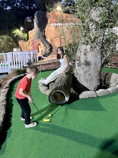 Snake River Golf and Gem Mining mini golf course in Myrtle Beach, South Carolina