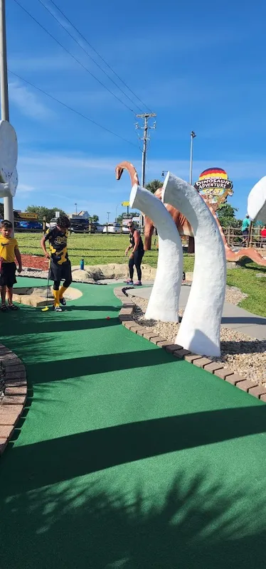 Professor Hacker's Dinosaur Adventure Golf mini golf course in North Myrtle Beach, South Carolina