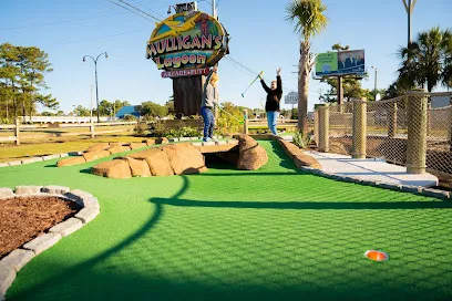 Mulligan's Lagoon Arcade and Putt mini golf course in Surfside Beach, South Carolina