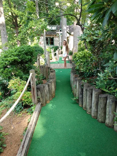 Blacklight Golf mini golf course in Gatlinburg, Tennessee