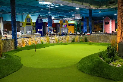 The Putting Zone mini golf course in Nashville, Tennessee