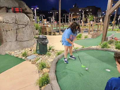 Lost Mine Mountain Coaster and Mini-Golf mini golf course in Pigeon Forge, Tennessee