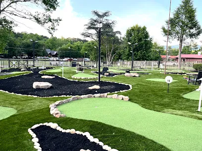 Cades Cove Golf mini golf course in Townsend, Tennessee