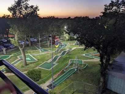 Wonderland Amusement Park mini golf course in Amarillo, Texas