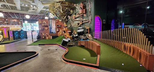 The Dirdie Birdie mini golf course in Austin, Texas